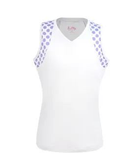 Pretty In Provence White Tank