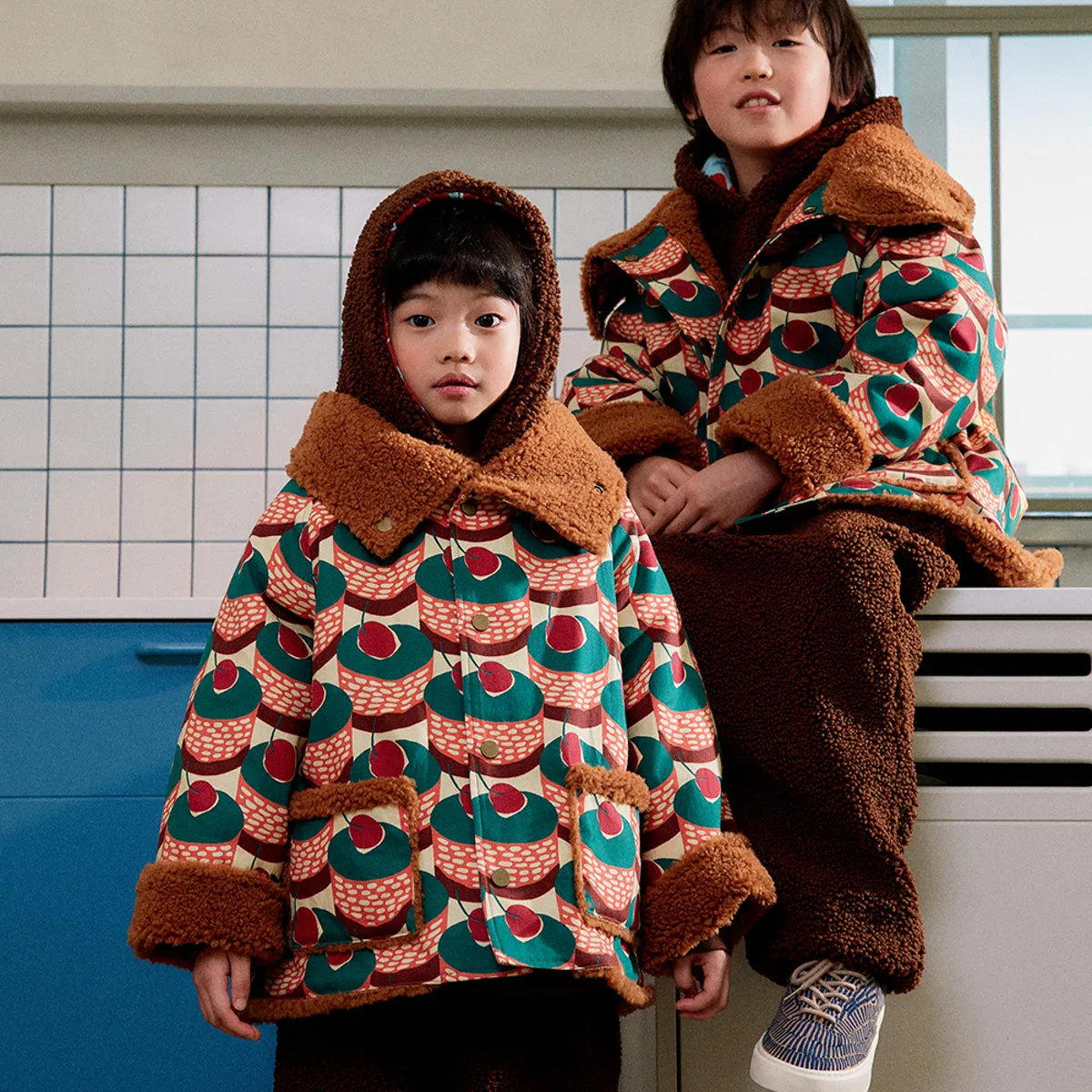 Pudding Cake Furry Coat