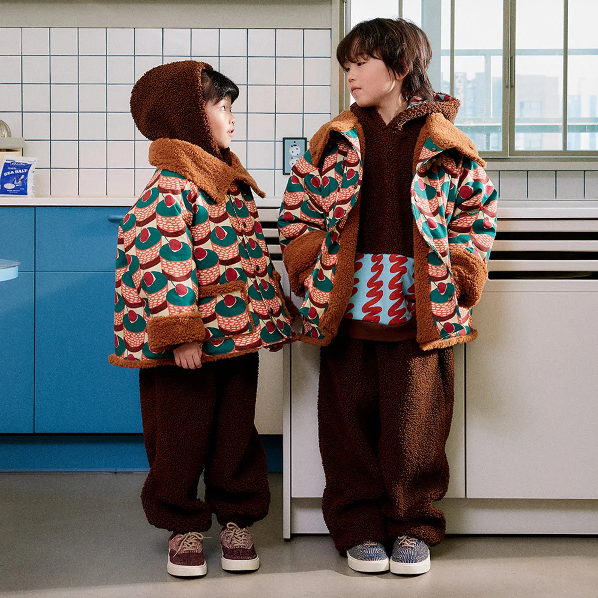 Pudding Cake Furry Coat