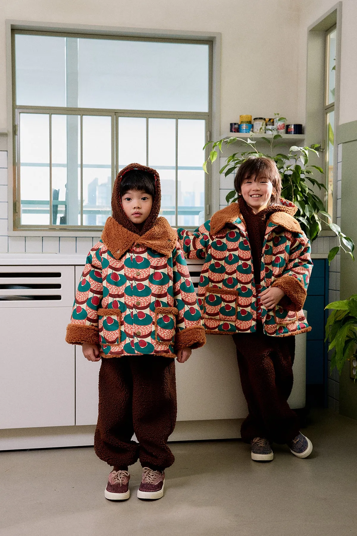 Pudding Cake Furry Coat