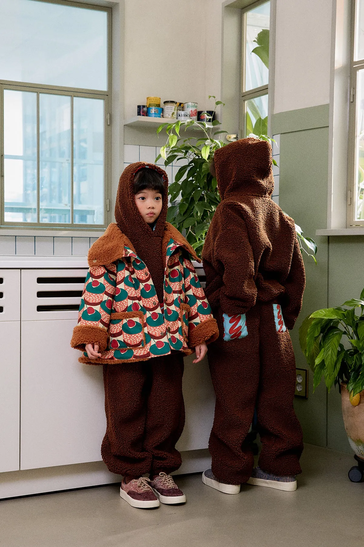Pudding Cake Furry Coat