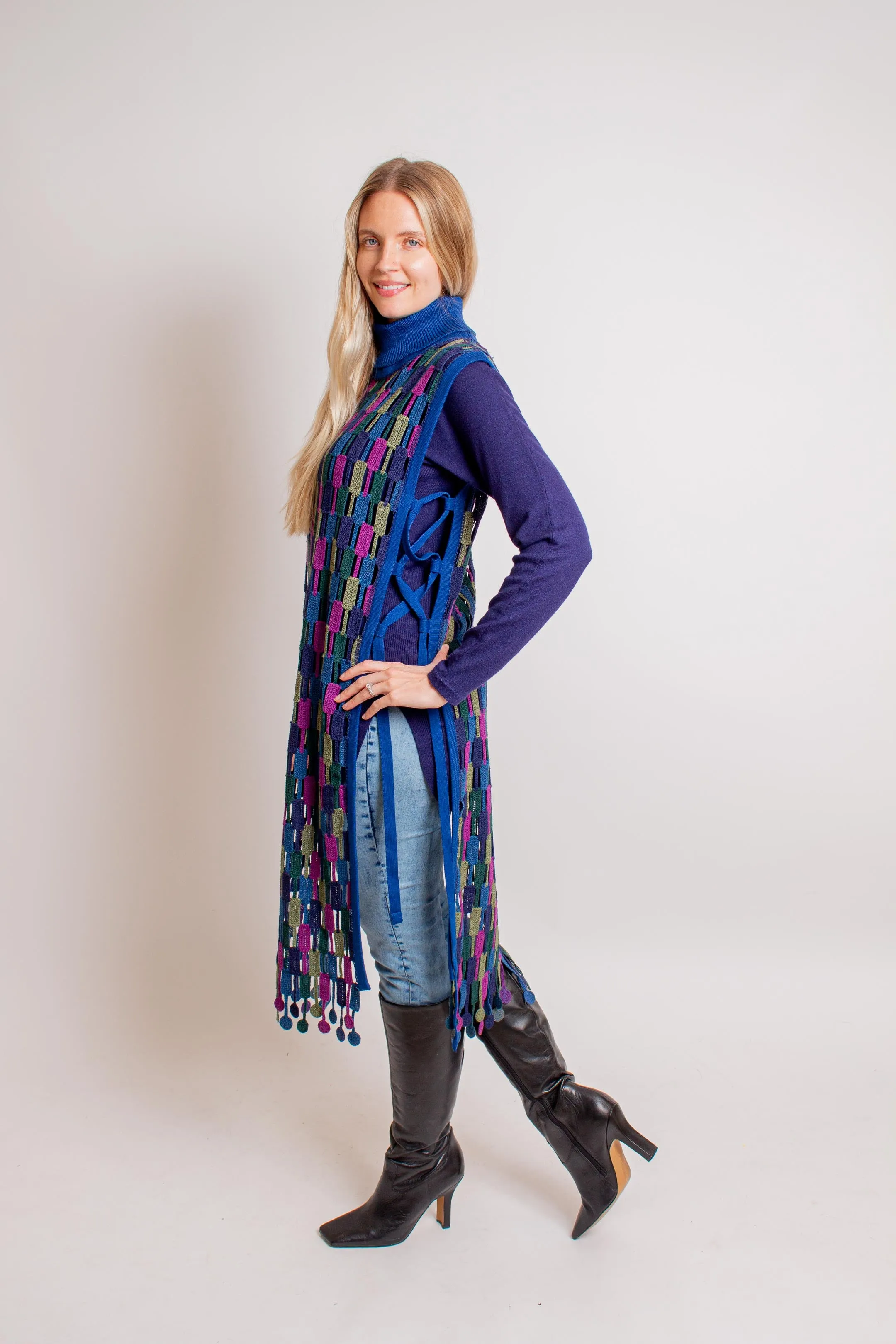 "Enie" Knitted Vest