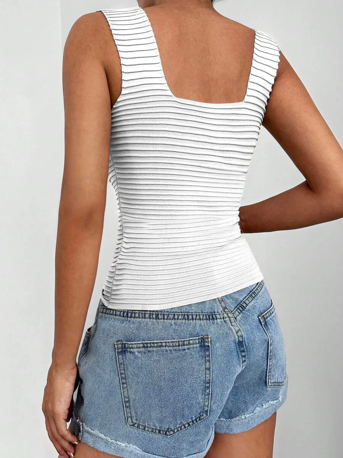 "Zara's" Wide Strap Tank