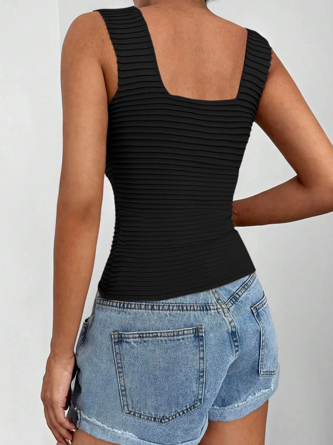 "Zara's" Wide Strap Tank