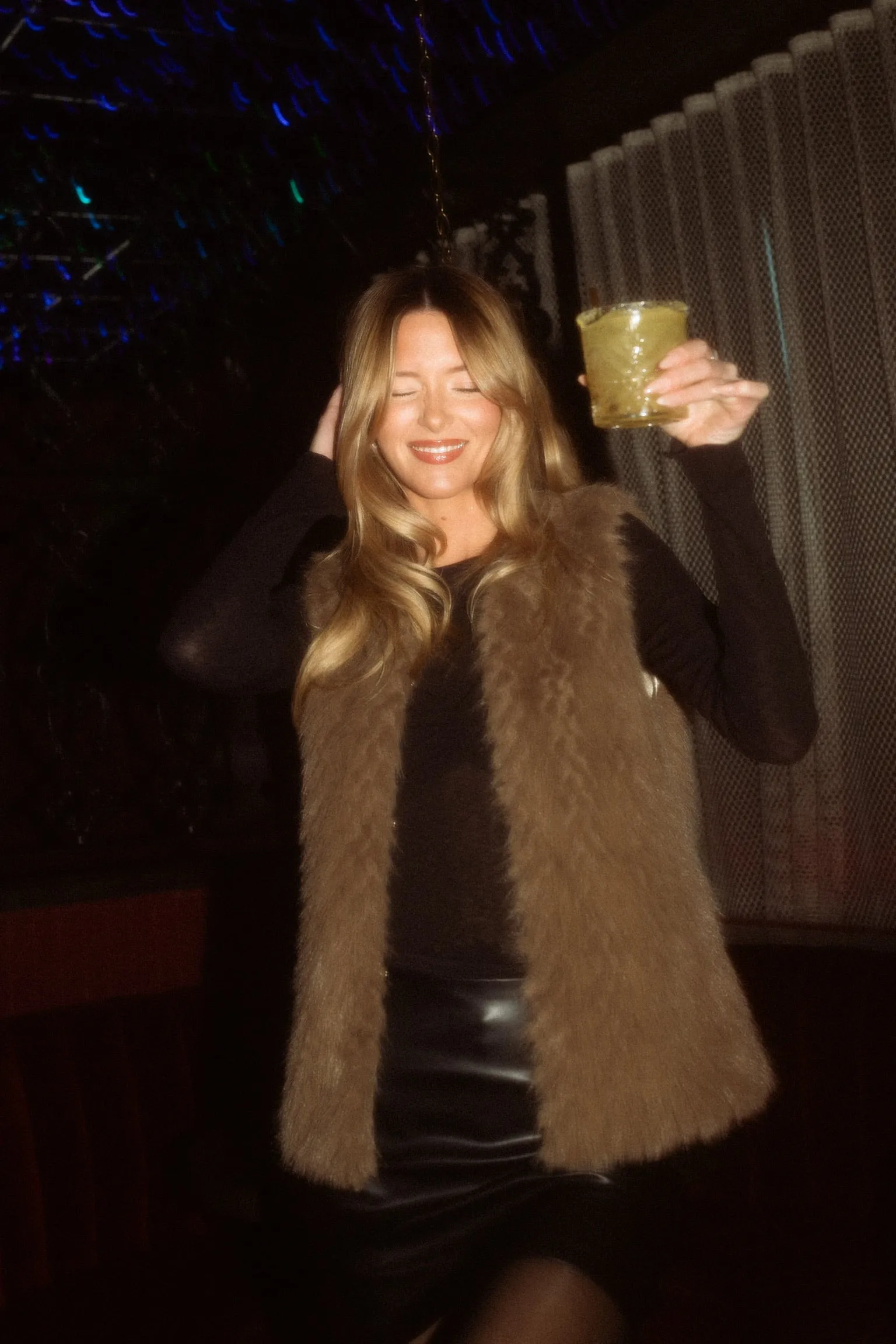 Ronnie Faux Fur Vest