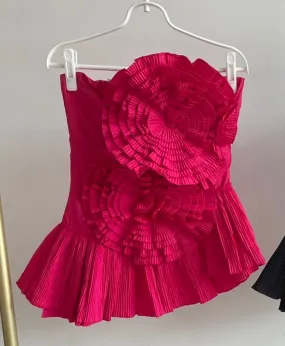 Rose Spaghetti Hand Top