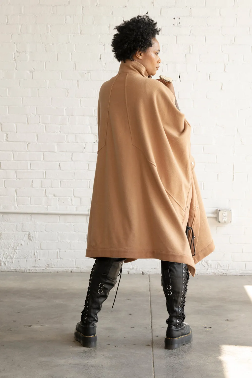 Signature Wool Poncho