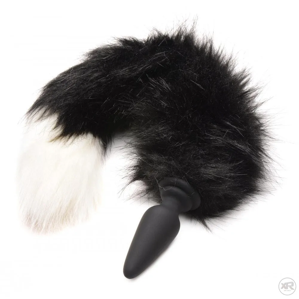 Small Anal Plug with Interchangeable Fox Tail