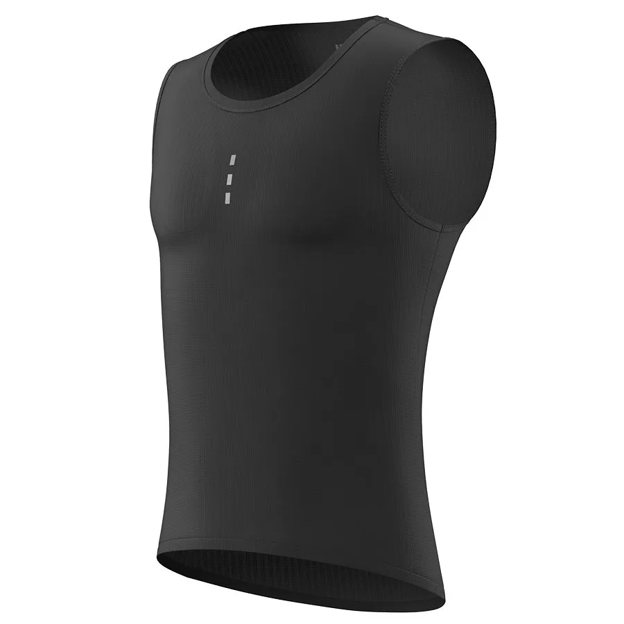 Souke Sports Men's Quick Dry Sleeveless Cycling Base Layer- CS1100 - Black