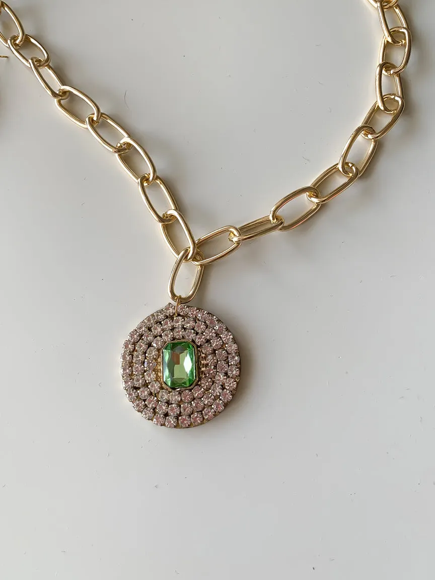Statement Layered Necklace - Set of 2