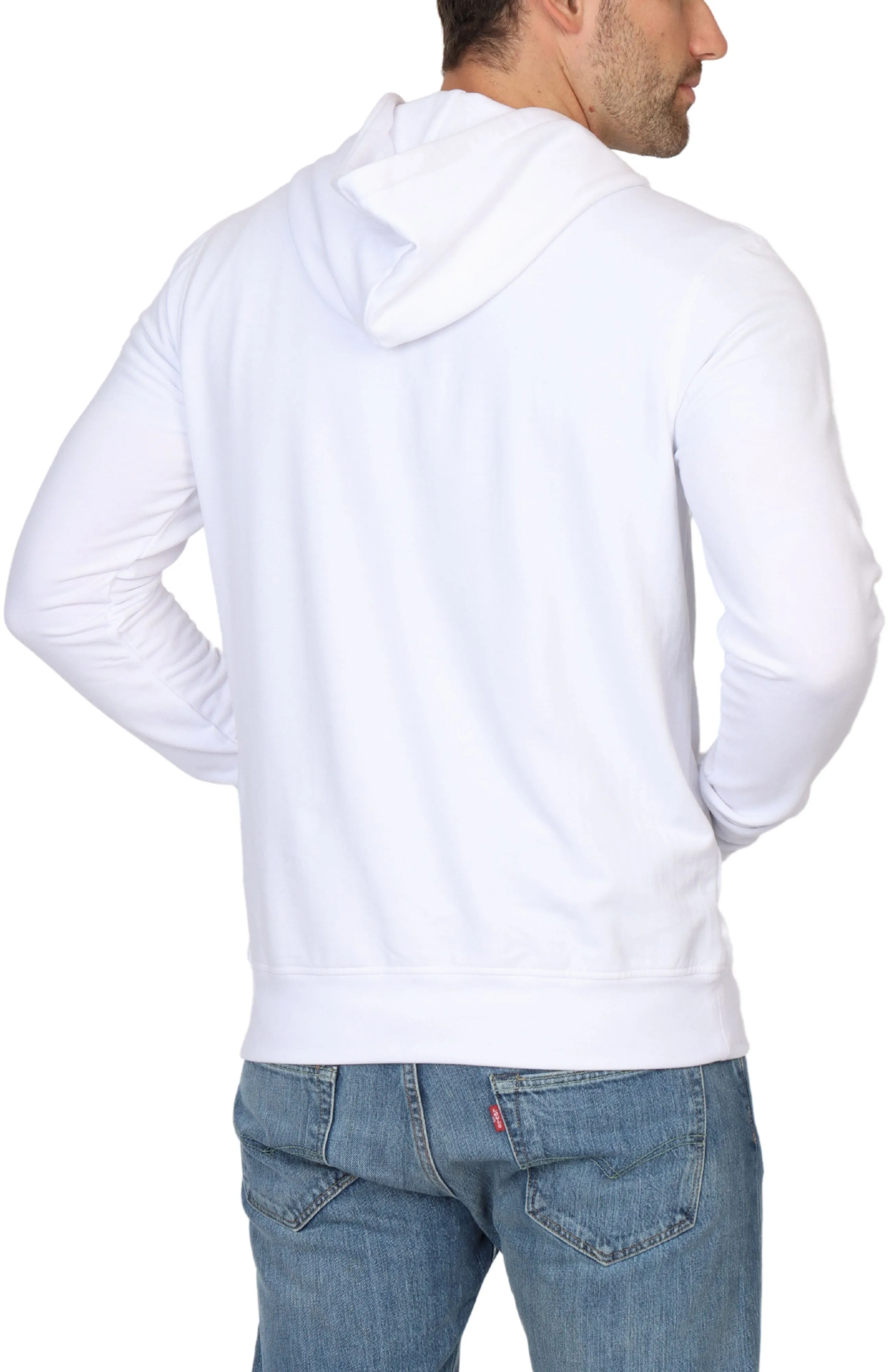 Sueded Fleece Pullover Hoodie