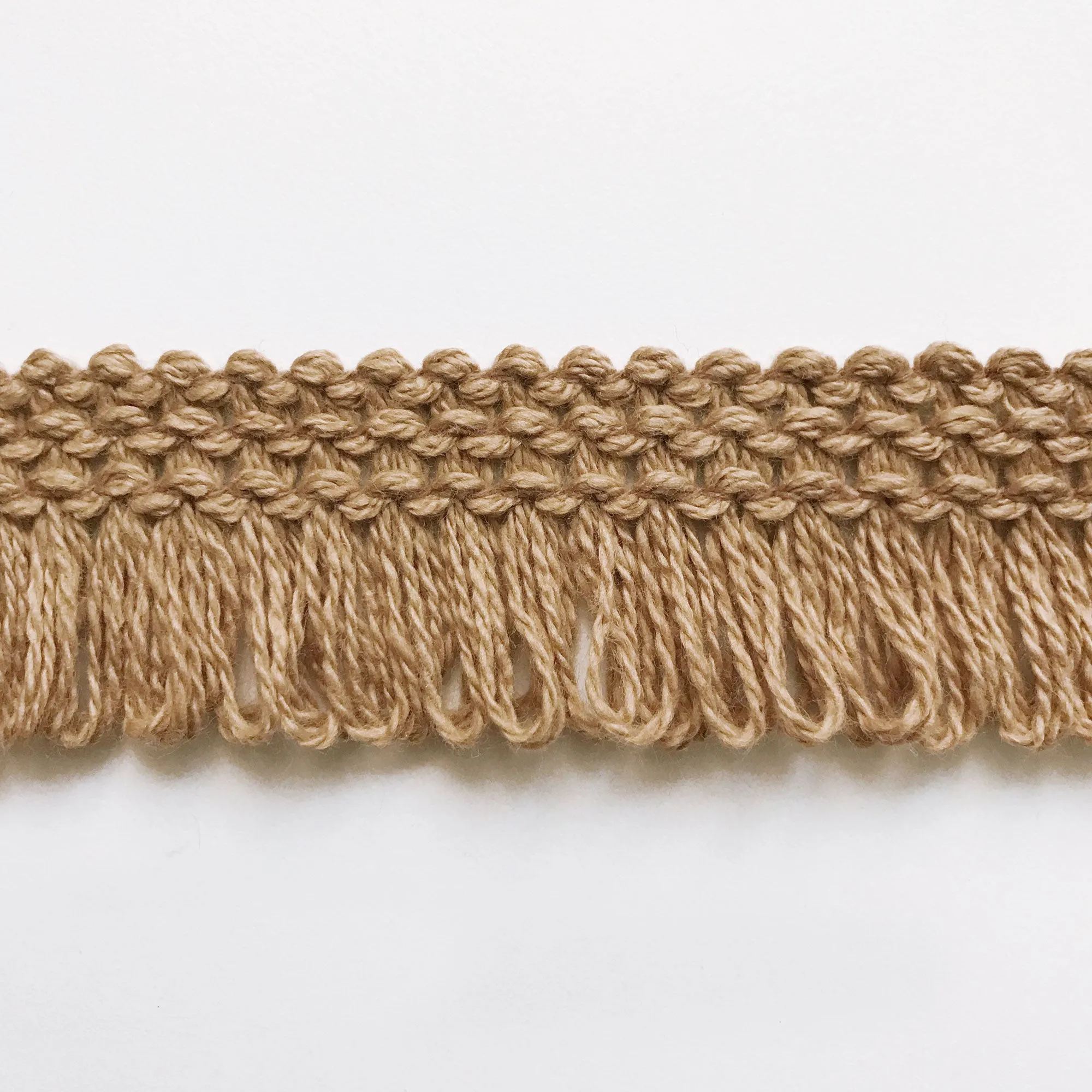 Tan High Quality Decorative Loop Trim by the yard