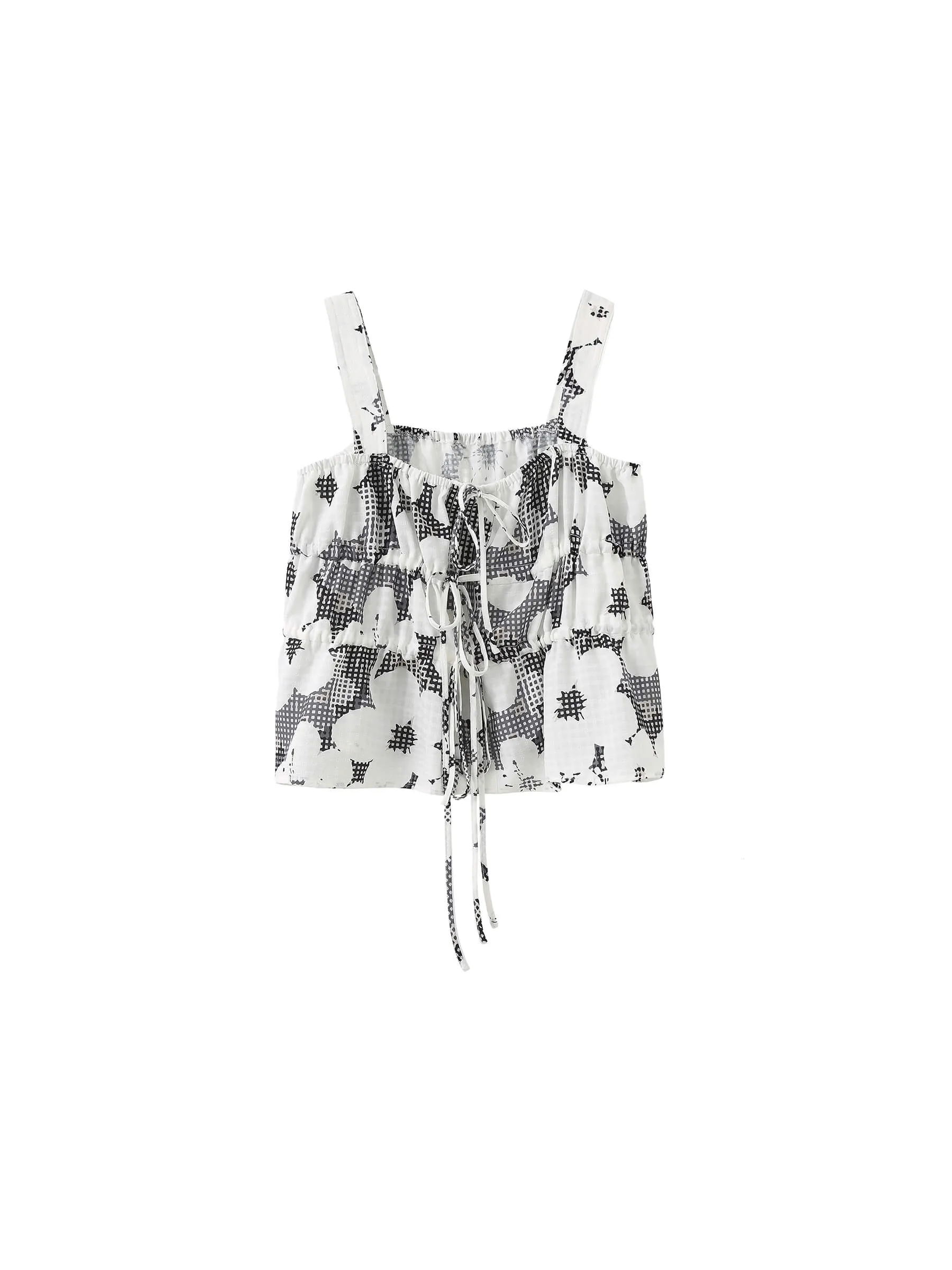 Tiered Floral Cami Top