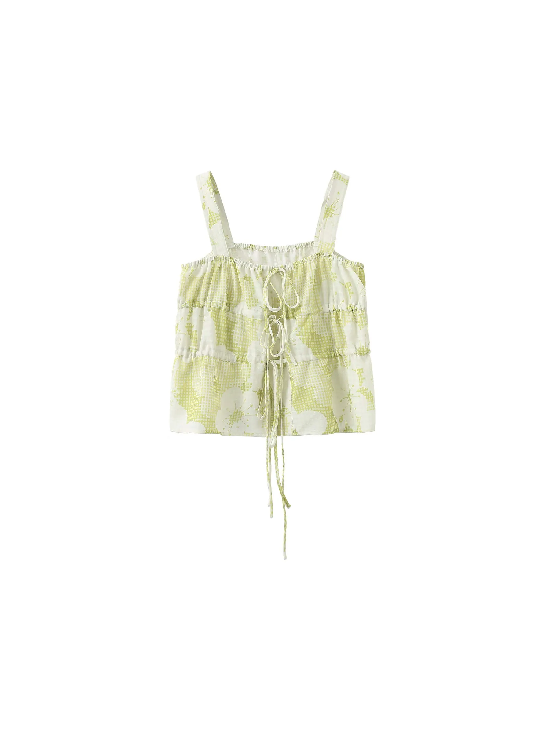 Tiered Floral Cami Top