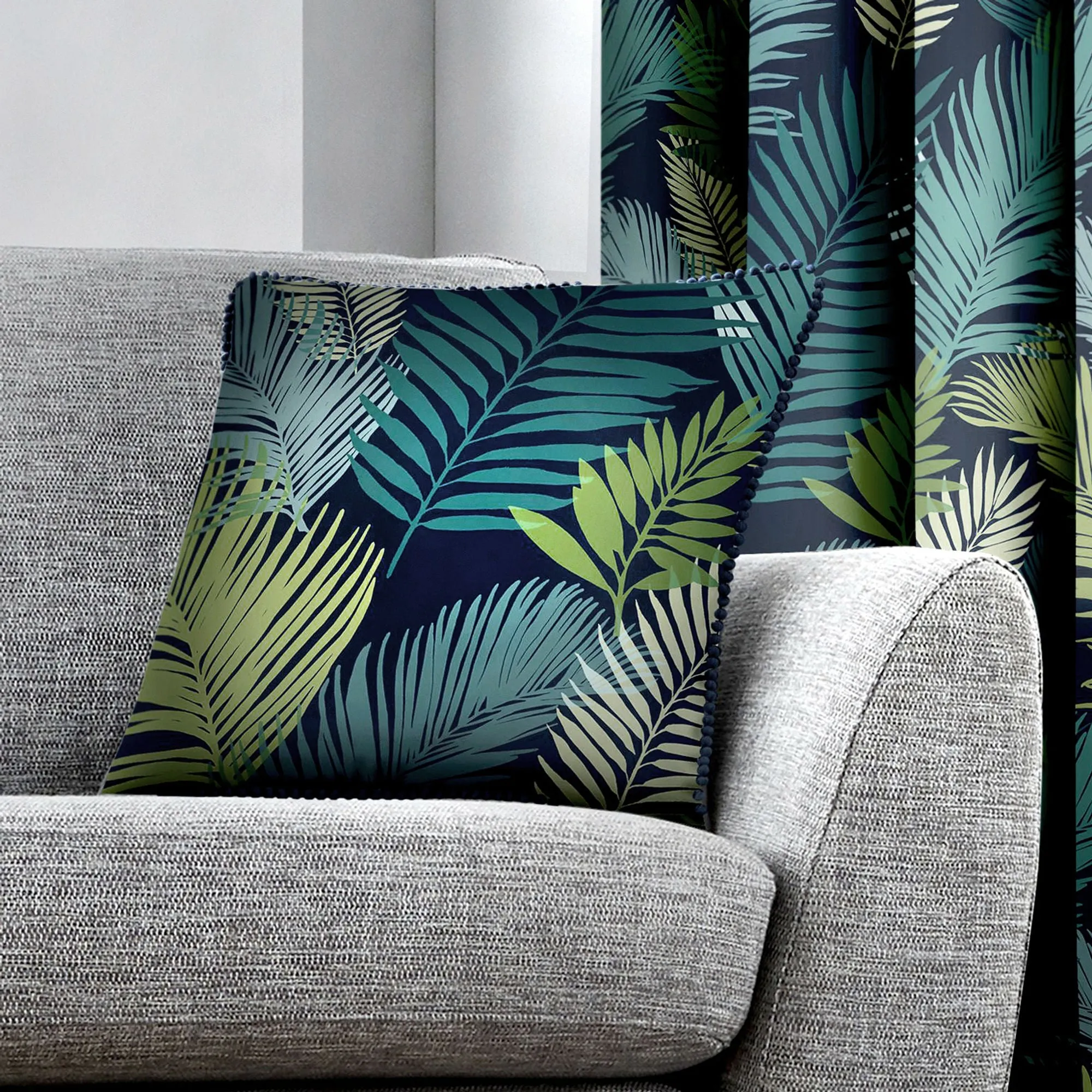 Tropical Cushion by Fusion in Multicolour 43 x 43cm