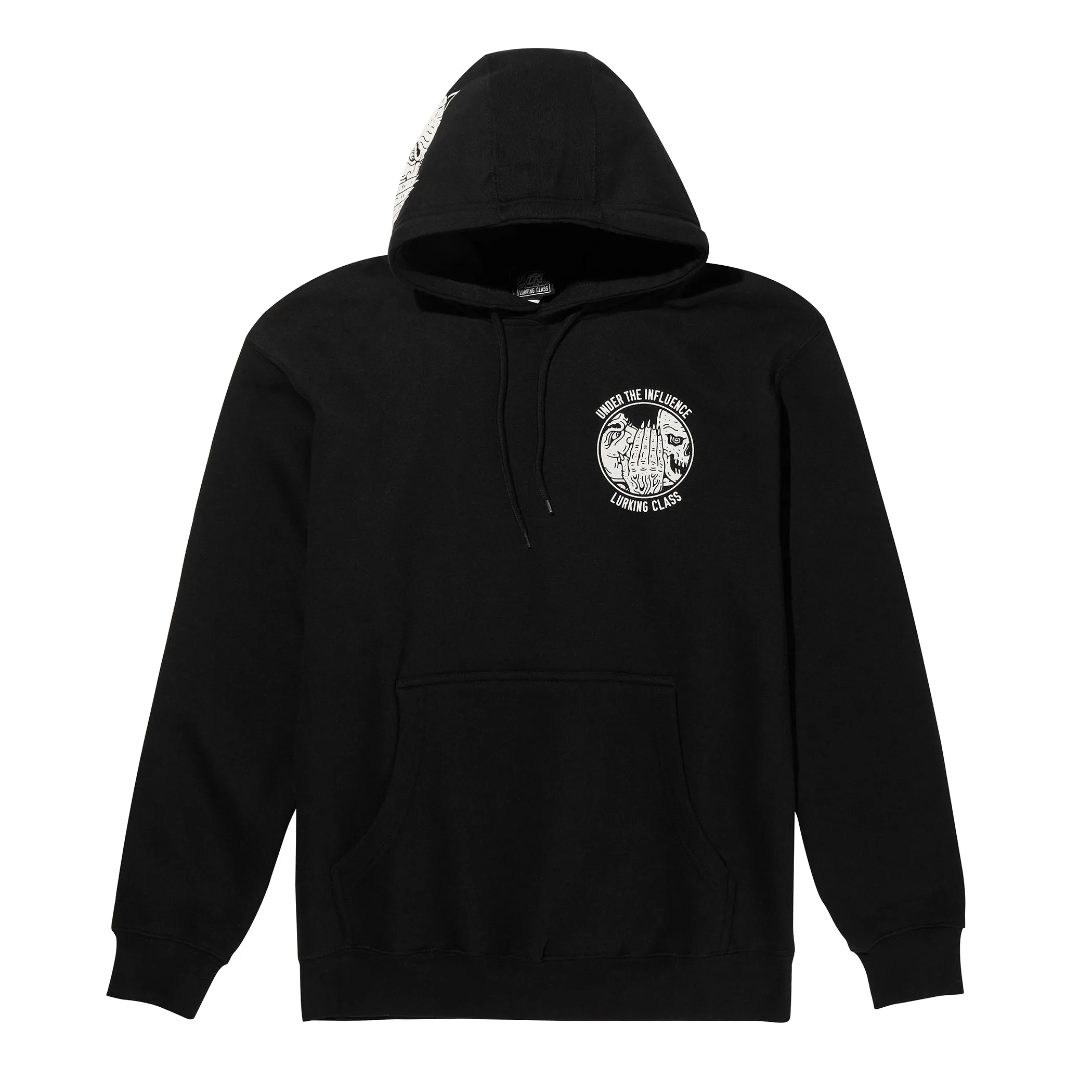 Under The Influence Pullover Hoodie - Black