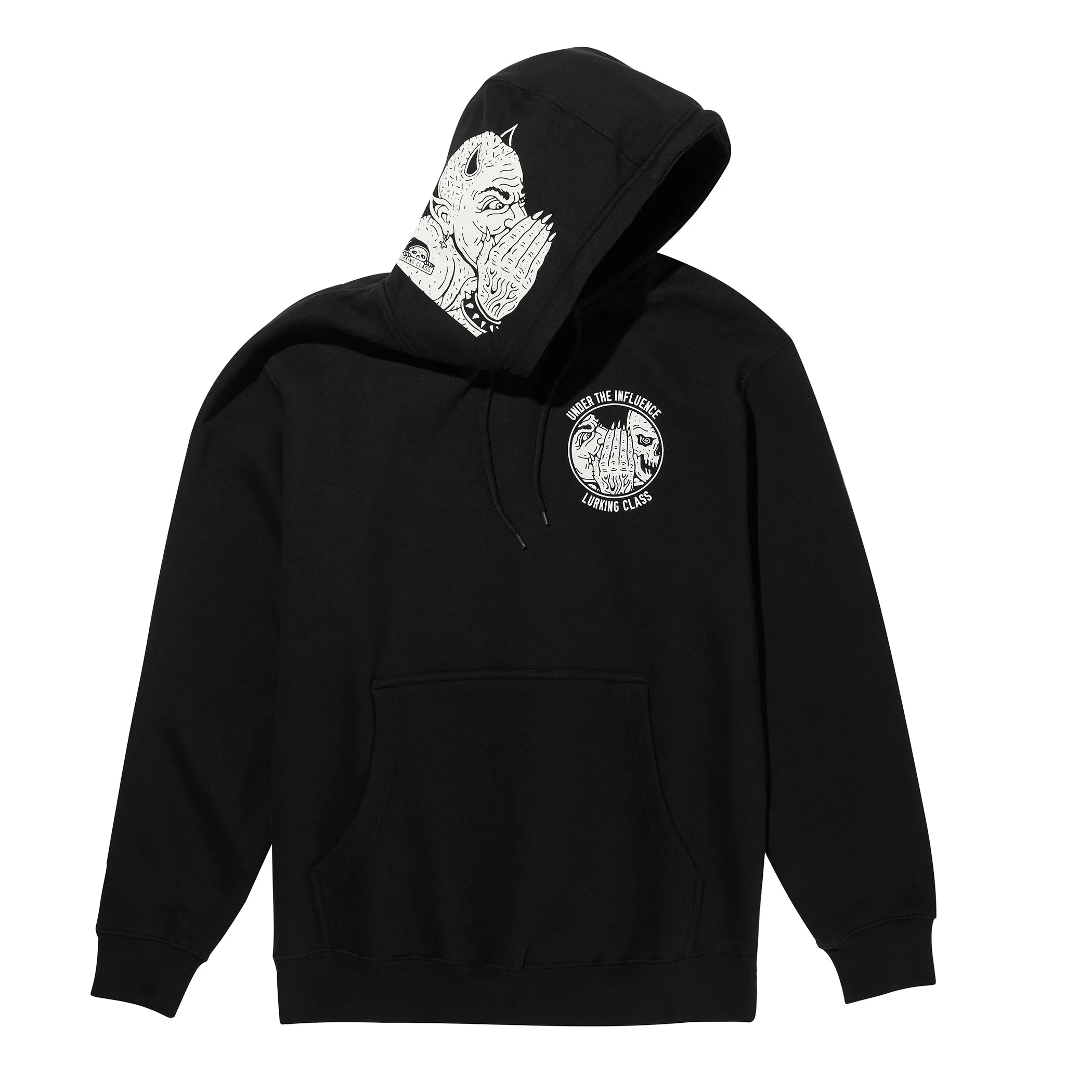 Under The Influence Pullover Hoodie - Black