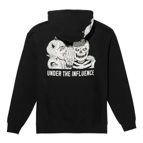 Under The Influence Pullover Hoodie - Black