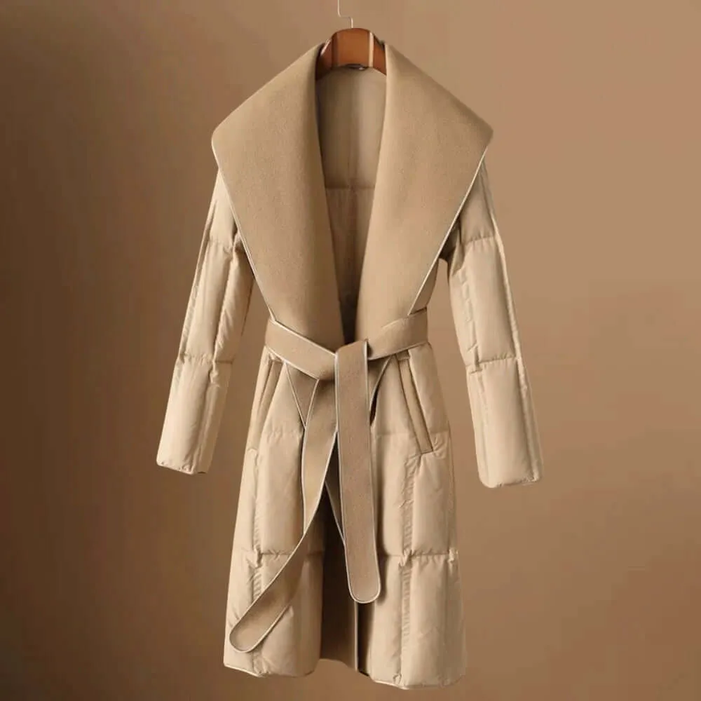 Women's Cashmere Down Coat
