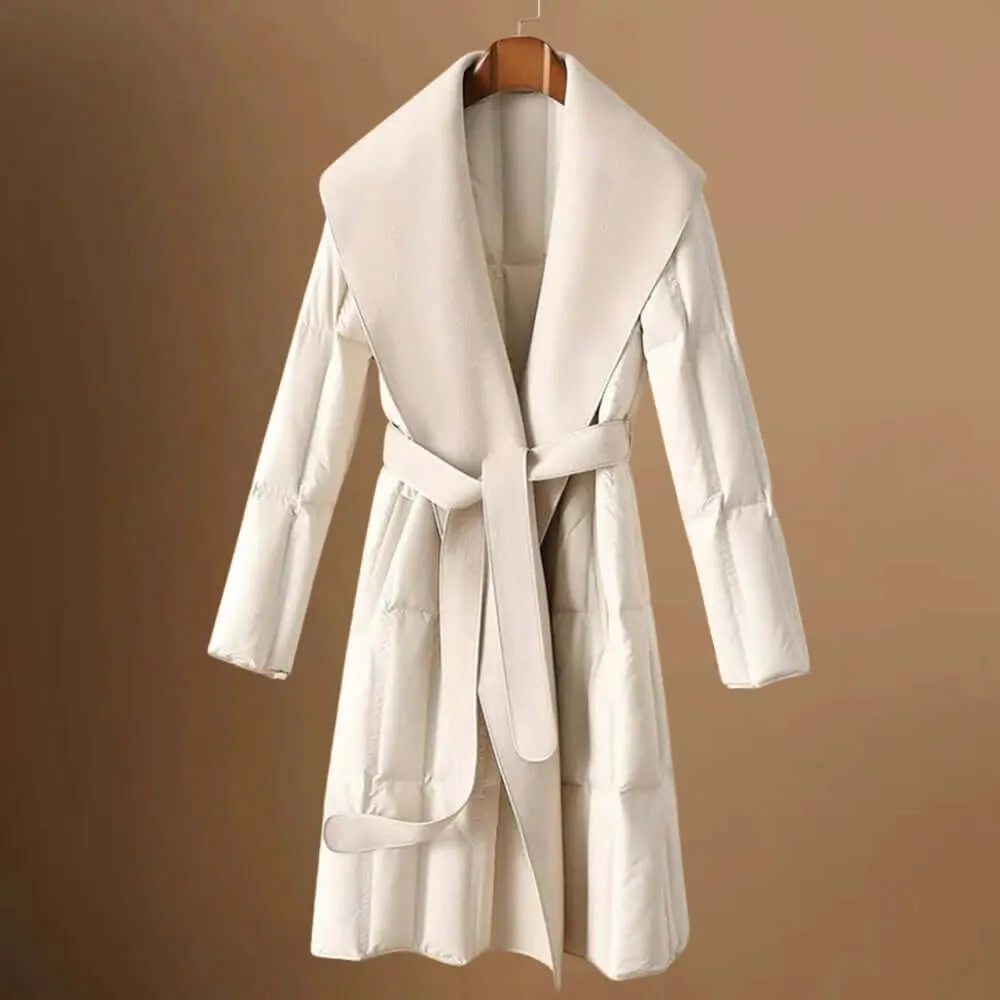 Women's Cashmere Down Coat